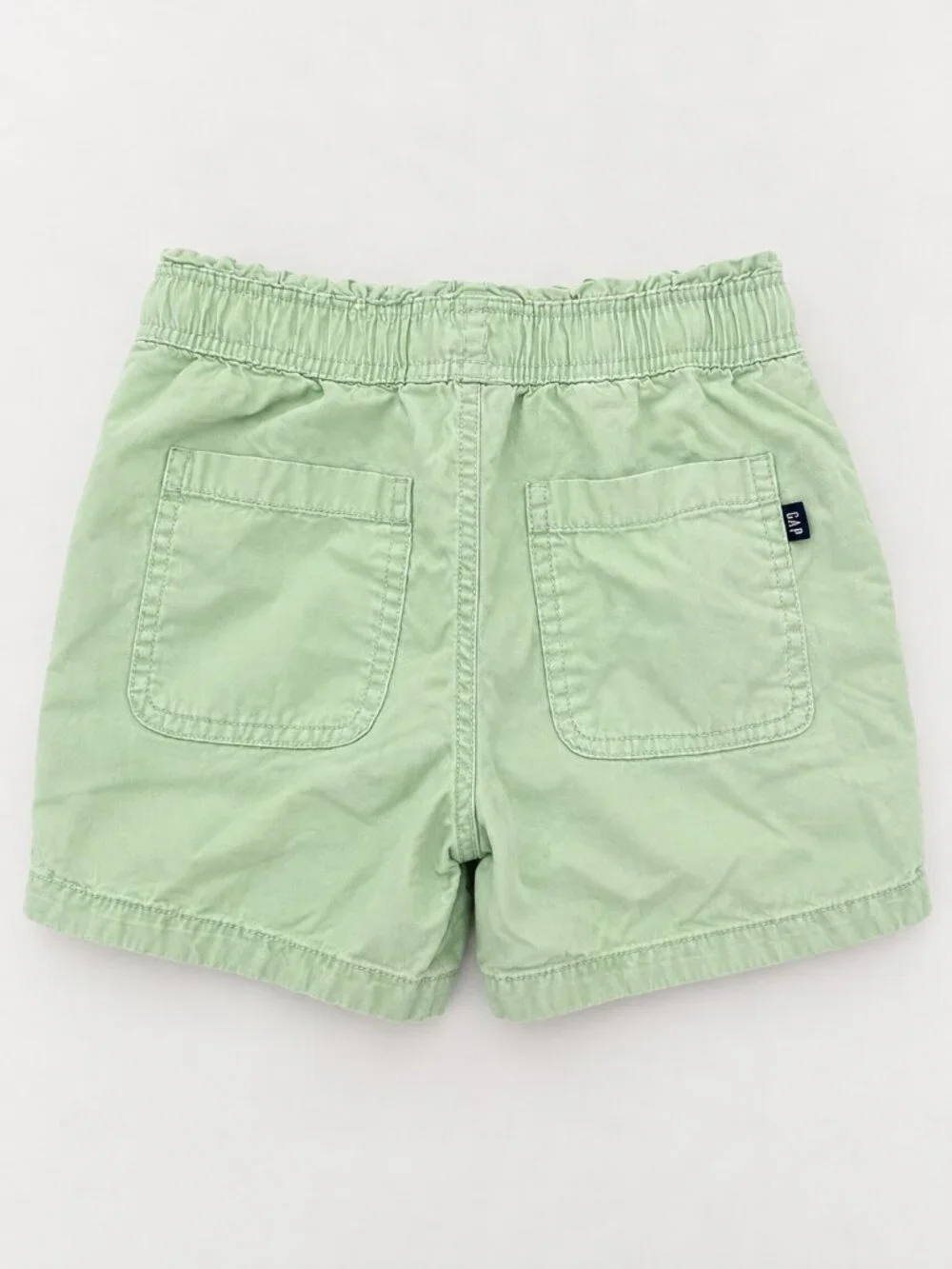 GAP Kids Mint Green Pull-On Shorts Size M 7/8 Cotton Elastic Waist